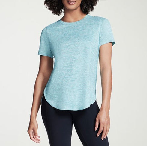 Skechers Women's Active GO WALK Wear GO DRI® SWIFT Tunic T-Shirt Ocean Teal M