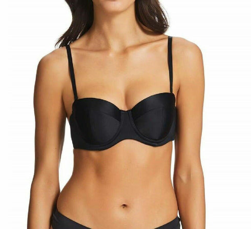 fine lines Classics 4 Way Strapless Convertible Bra CLS020 Black Honey Lust 32F
