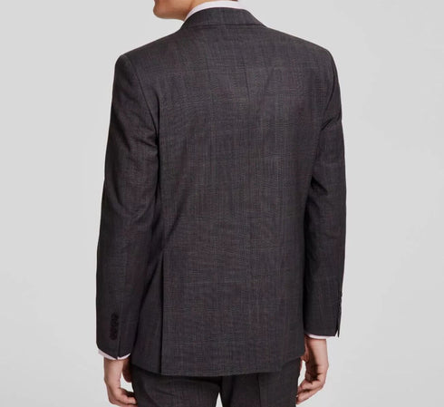 Brooks Brothers Men's fit Sport Coat Blazer 42R Brown Plaid Stretch $450
