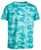ID IDEOLOGY Big Boys Camo-Print Short Sleeve T-Shirt With Crew Neck Teal Size M