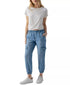 Sanctuary Women's Relaxed Rebel High-Rise Cargo Pants Sun Drenched Size 2XL