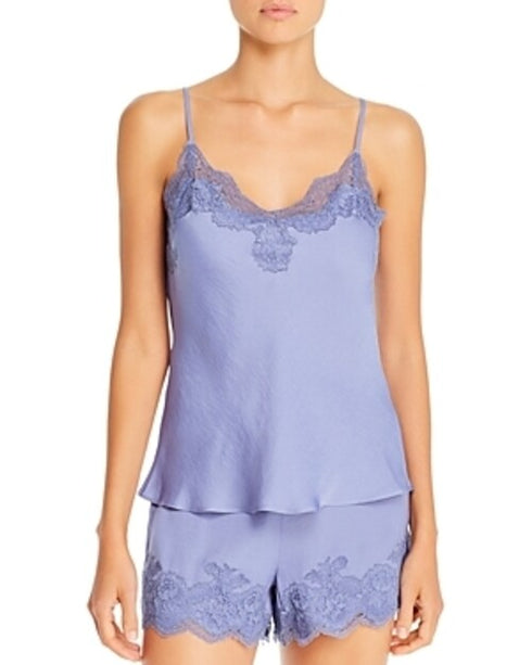 Josie Fairytale Lace Trim Cami Soft Blue Size Large