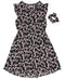 Epic Threads Big Girls Short Sleeve All Over Butterfly Print Challis Dress M