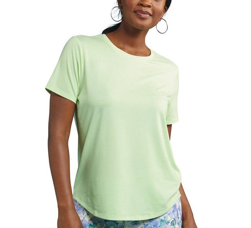 Skechers Women's Active GO WALK Wear GO DRI® SWIFT Tunic T-Shirt Lettuce Green L