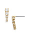 Baublebar Gold-Tone Klara Crystal Graduated Stud Earrings NWT