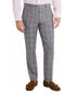 Tallia Men's Slim-Fit Plaid Wool Suit Separate Pants Brown Size 30x32