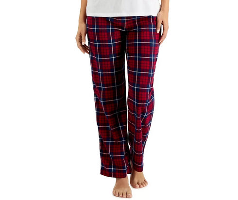 Family Pajamas Pants Women's Mama Bear Plaid Size S