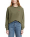 LEVI'S Juniors' Crewneck Sweatshirt Green Size Medium