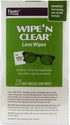 Flents Wipe N Clear Biodegradable Lens Wipes, 225 Count