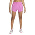 Nike One Women's Dri-FIT High-Waisted 3" Brief-Lined Shorts Pink Medium