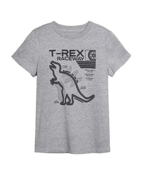 EPIC THREADS Toddler Boys T-Rex Graphic T-shirt Gray Size 2T
