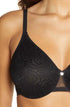 Women's Chantelle L61025 Lingerie Full Coverage Underwire Bra Black 36B