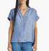 Splendid Wynne Indigo Pullover Top Size XS