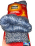 Heat Holders L109109 Womens Denim Cream Primrose Twist Crew Socks Size 5-9