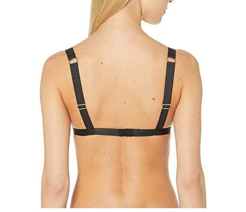 Stella McCartney Betty Twinkling Soft Cup Bralette Black Size Small