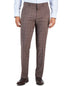 Perry Ellis Portfolio Men's Slim-Fit Stretch Pants Brown Size 30x32