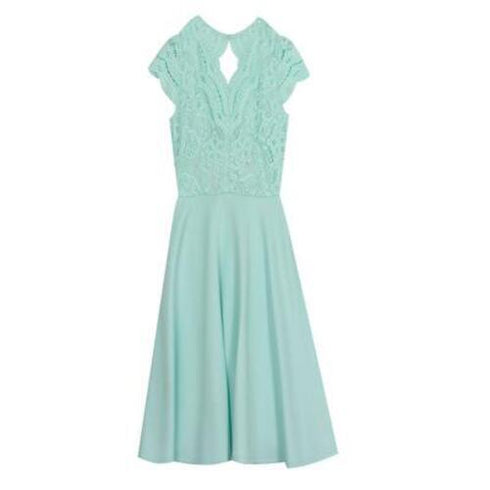 Rare Editions big girls scuba crepe skater dress Size 10