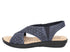 Easy Street Women's Claudia Comfort Wave Slip On Sandals Navy 10M