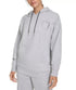 Calvin Klein Women's Eco Fleece Logo Pullover Hoodie Gray XS