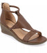 Journee Collection Womens Sandals Wedge Solid Trayle Brown 8.5M