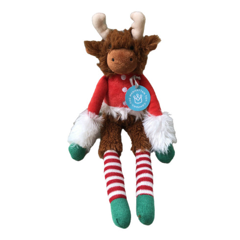 Manhattan Toy Christmas Moose Twiggies Holiday Plush Stuffed Animal 18"