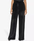 Calvin Klein Women's Wide-Leg Velvet Pants Black 16