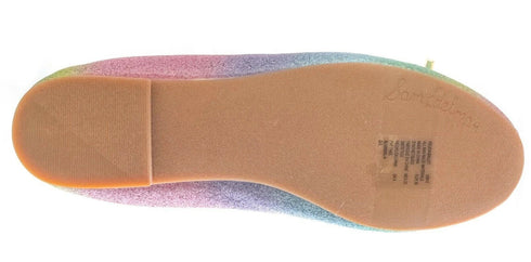 Sam Edelman Rainbow Ombre Felicia Ballet Classic Flat Girl's US Size 12 youth