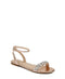 Jewel Badgley Mischka Giona Embellished Evening Sandals Gold Metallic Size 8.5