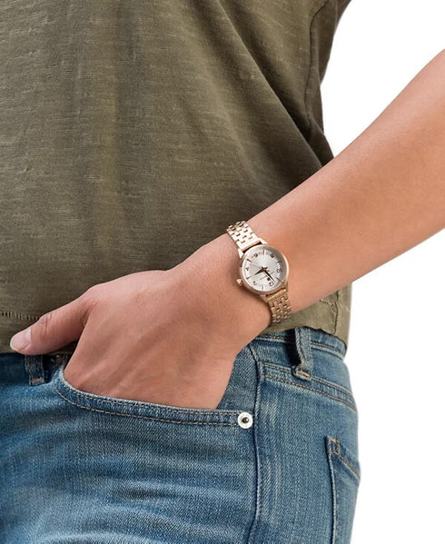 Lucky Brand Women's Torrey Mini Rose Gold-Tone Stainless Steel Watch 28mm $145