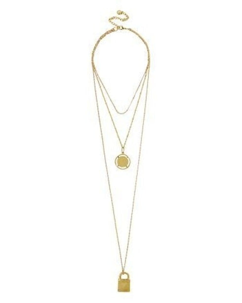 Baublebar Locket Layered Necklace, 30" MSRP $48