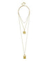 Baublebar Locket Layered Necklace, 30" MSRP $48
