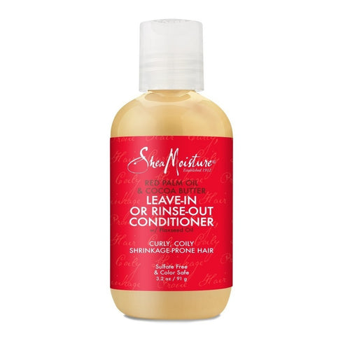 Shea Moisture Red Palm Oil & Cocoa Butter Leave In/Rinse Out Conditioner 2 pack