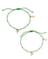 Kitsch Gold-Tone 2-Pc. Set Palm Tree String Slider Bracelets