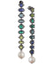 Carolee Crystal & Freshwater Pearl (12mm) Linear Drop Earrings