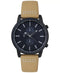 I.N.C. INTERNATIONAL CONCEPTS Men's Tan Strap Watch 44mm
