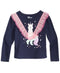 Epic Threads Toddler Girls Long-Sleeve Tulle-Trim Llama T-Shirt