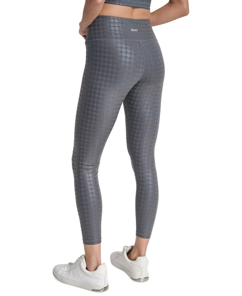 DKNY Sport Women's High-Rise 7/8 Workout Leggings Turbulence XL
