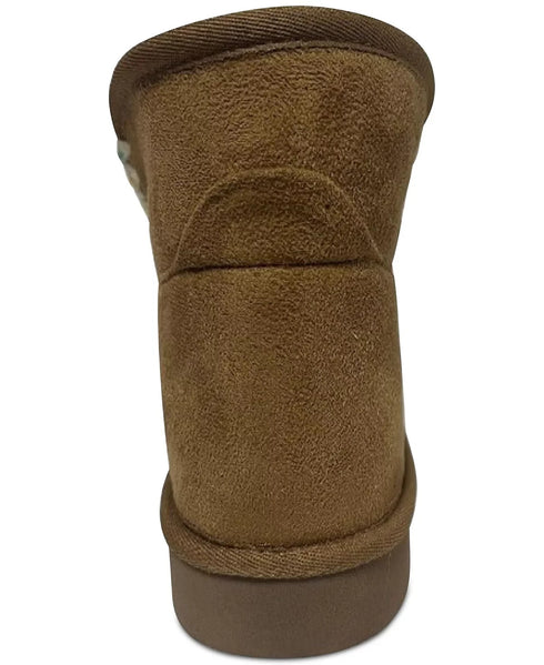 Wild Pair Jolene Pull-on Winter Booties Chestnut Size 8M