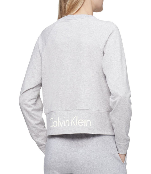 Calvin Klein Reconsidered Comfort Lounge Sweatshirt, Gray, Large