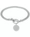 GIANI BERNINI Cubic Zirconia Pavé Disc Toggle Bracelet in Sterling Silver $250