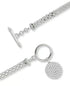 GIANI BERNINI Cubic Zirconia Pavé Disc Toggle Bracelet in Sterling Silver $250