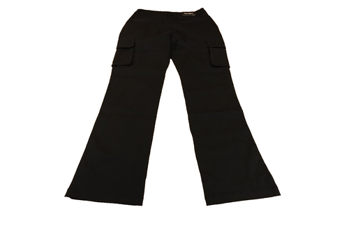 Blu Rock Mens Size 38 Black Stretch Cargo Pants NWT