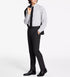 Bar III Men's Skinny-Fit Check Suit Pants Gray Brown Check Size 33x32