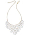 Inc Bead & Imitation Pearl Flower Statement Necklace $54.50