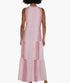 Liverpool Los Angeles Sleeveless Tiered Maxi Dress Lavender Size S