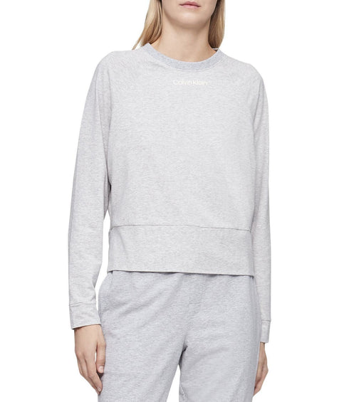 Calvin Klein Reconsidered Comfort Lounge Sweatshirt, Gray, Large