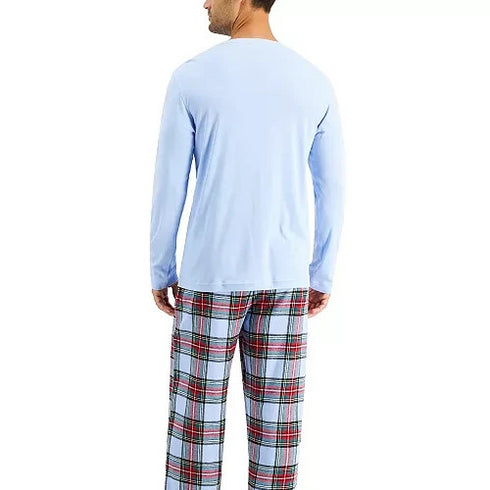 Family Pajamas Matching Men's Mix It Tartan Family Pajama Sleep Shirt Size Large