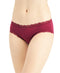 Jenni Women's Lace Trim Hipster Underwear Plum Wine Size 3XL