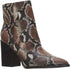 Nine West Women's Medium Bryson Dress Booties Snake Size 8M
