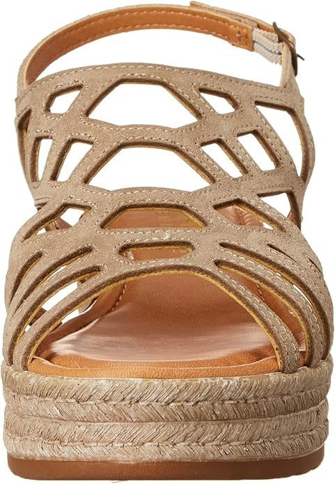 Bella Vita Womens Zip-Italy W Stone Suede Leather 8.5WW Beige